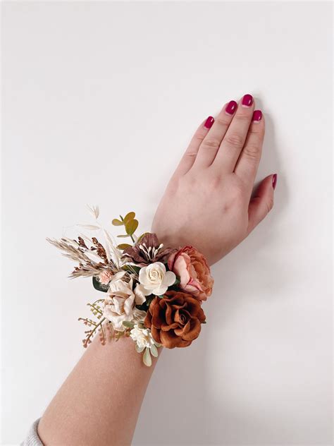 etsy wrist corsage